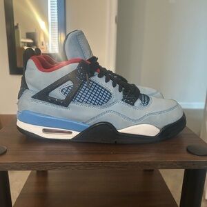 Jordan 4 x Cactus Jack Travis Scott Sz 8.5 Used- Good Condition No Box